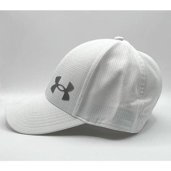 Under Armour Fitted Hat White Size Large Extra Large - Picture 2 of 5